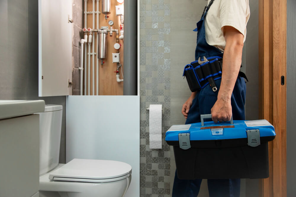 Preventative plumbing inspection in Newcastle home